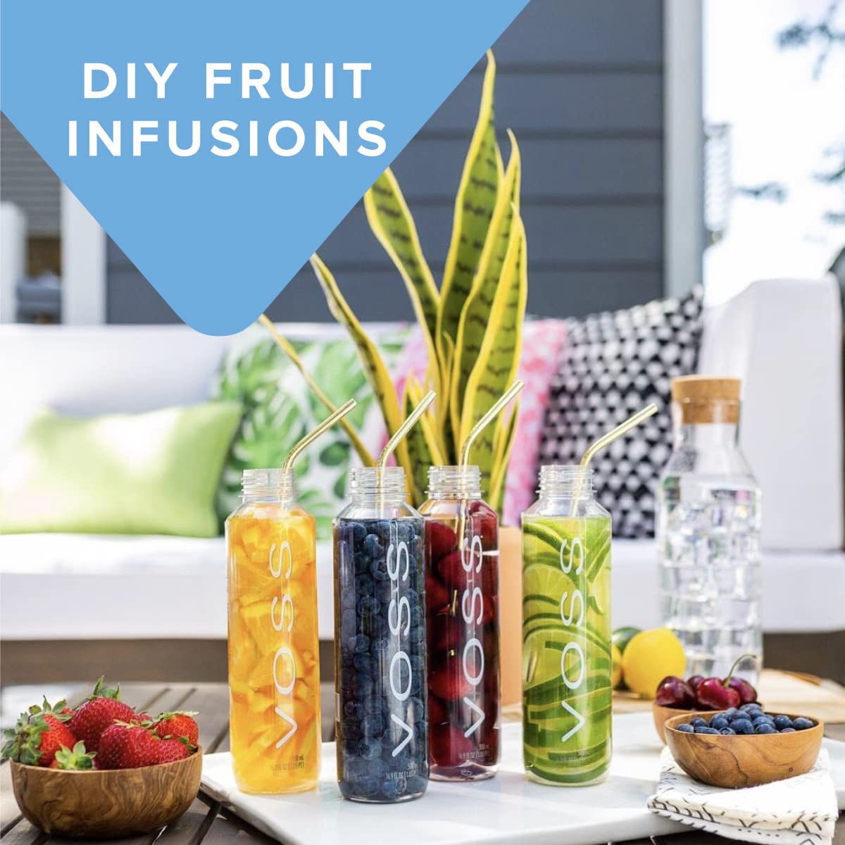 Voss Water With Fruit