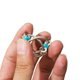 thumbnail image 5 of Llavero Metal Cadena Bicicleta Antiestrés Fidget Hand Spinner Toys (claro) Azul, 5 of 9
