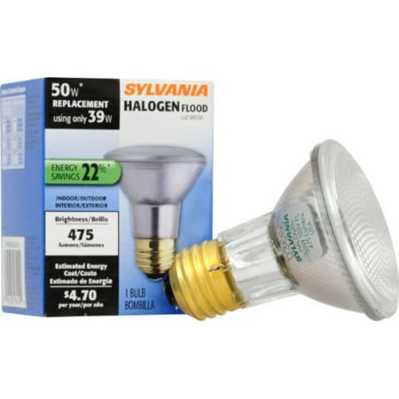 Sylvania 39w 120v PAR20 FL30 E26 Halogen Reflector Light