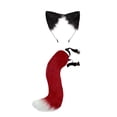 thumbnail image 3 of Conjunto de orejas y cola de , disfraz para fiestas temáticas de celebraciones navideñas., 3 of 9