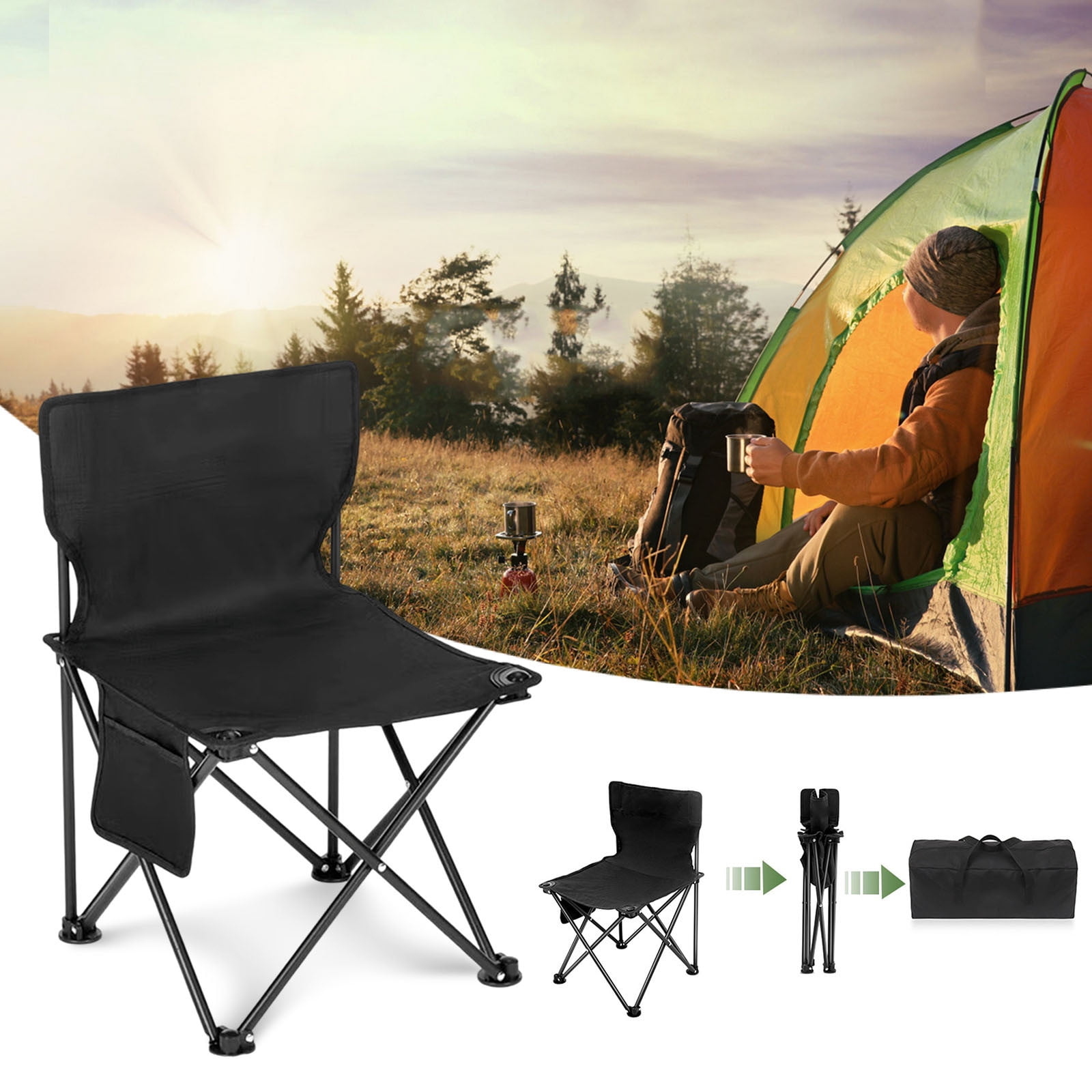 For Heavy Person Chaise Camping PHAT Portable Camping Chair