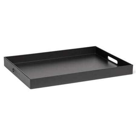 

Mr. MJs AB-27-DUSK-RECT-10 14 x 19 in. Rectangle with Handles Tray Matte Black - Plastic