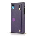 thumbnail image 3 of Funda para iPhone XR con cordón de piel sintética, 3 of 5