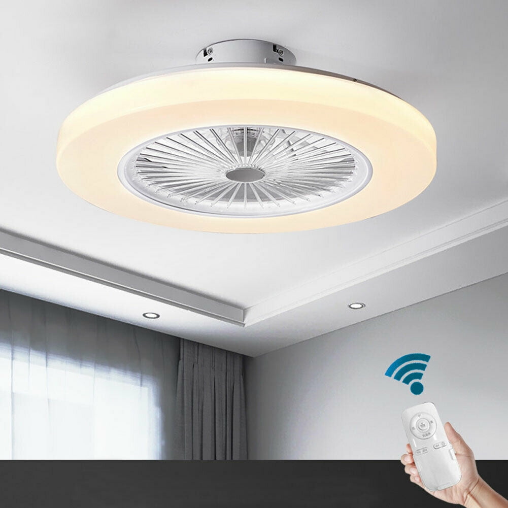 Details about   23" 36w LED Ceiling Fan Light Modern Chandelier Lamp Dimmable Remote Control 