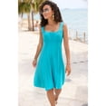 thumbnail image 3 of LASCANA Women's Flare Tank Dress Strap, 3 of 5