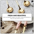 thumbnail image 2 of MasteelfCA 4pcs Delicate Flower-shaped Coffee Scoop Ice Cream Spoon Durable Dessert Spoon, 2 of 8