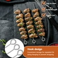 thumbnail image 3 of 20 Pcs Brochettes en Métal pour Brochettes, Brochettes Réutilisables pour le Gril, Brochettes en Acier Inoxydable pour Brochettes, Brochettes de Gril pour Gril Extérieur, 3 of 7