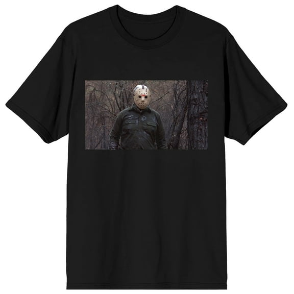 Friday the 13th Jason Voorhees Mens Black Graphic Tee - M