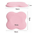 thumbnail image 4 of Set 2 Uds Rodilleras Bloosom  Para Rodilla Yoga Pilates Entrenamiento Rosa, 4 of 4