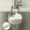 thumbnail image 1 of 1pc Versatile Drainage Rack - Space-Saving Sink Organizer for Quick-Drying Sponges, Soaps & Washcloths - Perfect for Kitchen & Bathroom, Adjustable for Single or Double Sink, Sturdy Water Drainage Sys, 1 of 5