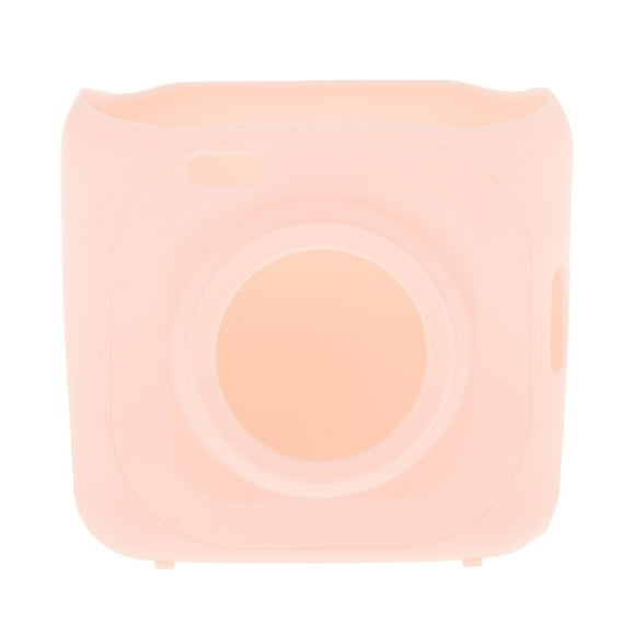 Cubierta Protectora Delgada para Impresora Térmica Portátil, a Prueba de Polvo, Antirrayas - Rosa Rosado Sunnimix Cubierta de bolsillo para impresora térmica