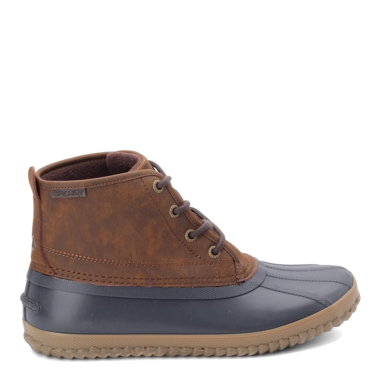 Sperry Men\'s Breakwater Brown and Dark Blue Leather Duck Boots Size 11.5 Amazon.com | Sperry Men main image 3