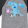 thumbnail image 3 of Blue Clues & You! - Blue Clues Crew - Toddler And Youth Raglan Graphic T-Shirt, 3 of 4