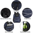 thumbnail image 6 of Trail maker 24 Pack Multipocket 17 Inch Bungee Cord Sport Backpacks for Travel, Commute, 6 of 8