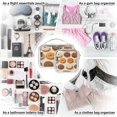 thumbnail image 7 of Biscuits Donuts Makeup Bags Set Travel Toiletry Bags Portable Cosmetic Bags Organizer Waterproof 2 Packs, 7 of 7