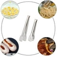 thumbnail image 2 of Pack Cooking Tongs Set 9 Inch & 11 Inch, Stainless Steel Serving Tongs for Barbecue, Cooking, Salad, Grilling, Serving and Frying, 2 of 7