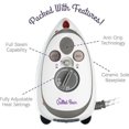 thumbnail image 4 of Miniplancha Travel Iron The Quilted Bear con soporte y soporte, color rosa mate, 4 of 8