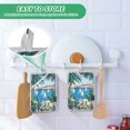 thumbnail image 4 of Yayeee Pot Holders Kitchen Heat Resistant with Pocket 7"x9.8" Cotton Oven Cooking Hot Pads, Purple Seaside, 4 of 7