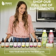 Maxx Herb Olive Leaf Extract Liquid Tincture for Heart Health & Immune Support, 4 Oz