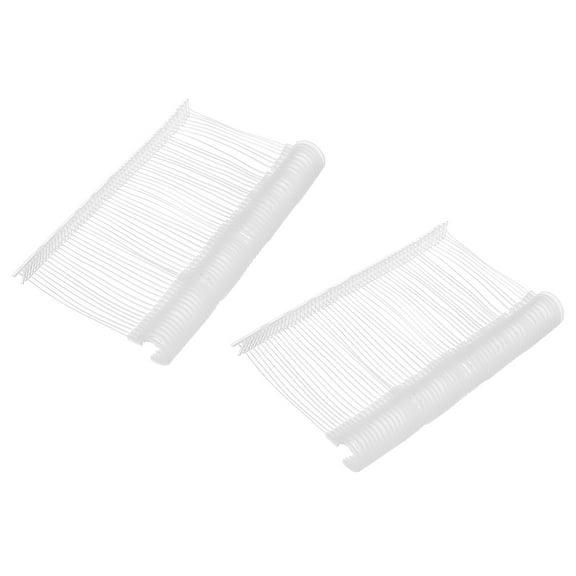 Uxcell 1000 Pcs J Hook Fasteners, 50mm Transparent Tagging Gun Refill