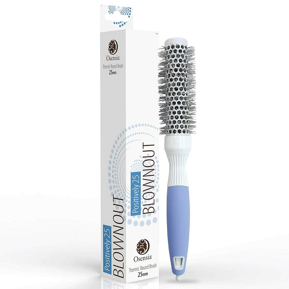 Osensia Ultra Small Round Brush Salon Blowout Hair Styling with