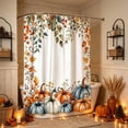 thumbnail image 5 of Fall Shower Curtain with Autumn Leaf Pattern, Waterproof Bathroom Panel with Rust Resistant Holes, Fall Decor Home Accent for Bath Stall Tub, 5 of 6
