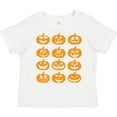 thumbnail image 3 of Inktastic Halloween Pumpkin Faces Orange Boys or Girls Toddler T-Shirt, 3 of 5