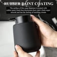 thumbnail image 2 of Black Soap Dispenser - Ceramic Hand Dish, Soap Dispenser, 12ounce Refillable Liquid Hand Soap Dispenser(rubber Paint), 2 of 5