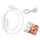 thumbnail image 2 of Luces colgantes para el cuello Luces de circulación nocturna Accesorios ligeros LED Lámpara de cama ajustable portátil cómoda Luces de libro para jinwen Luz de cuello colgante, 2 of 8