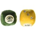 thumbnail image 1 of Fremont Die NFL Green Bay Packers 3 Fuzzy Dice, 3, colores del equipo, 1 of 2