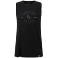 thumbnail image 2 of Women's Levelwear Black Kansas City Royals Influx Abyssal Tank Top, 2 of 3