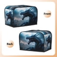 thumbnail image 3 of Sikiie Blue Thunder Storm Dragon Toaster Covers 2 Slice Dustproof Toaster Cover Bread Machine Cover, Dustproof Cover - 11.4" x 7.5" x 7.9", 3 of 7