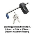thumbnail image 3 of Master Lock 2847DAT Adjustable Stainless Steel Trailer Coupler Latch Lock 9/16 in. to 2-3/4 in. Long, 3 of 4