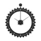 thumbnail image 2 of Engranaje mecánico Reloj de pared Sin tictac Reloj decorativo moderno Reloj de pared colgante minimalista Grande para sala de estar Oficina Casa , negro 50cmx59cm BLESIY reloj de pared, 2 of 8