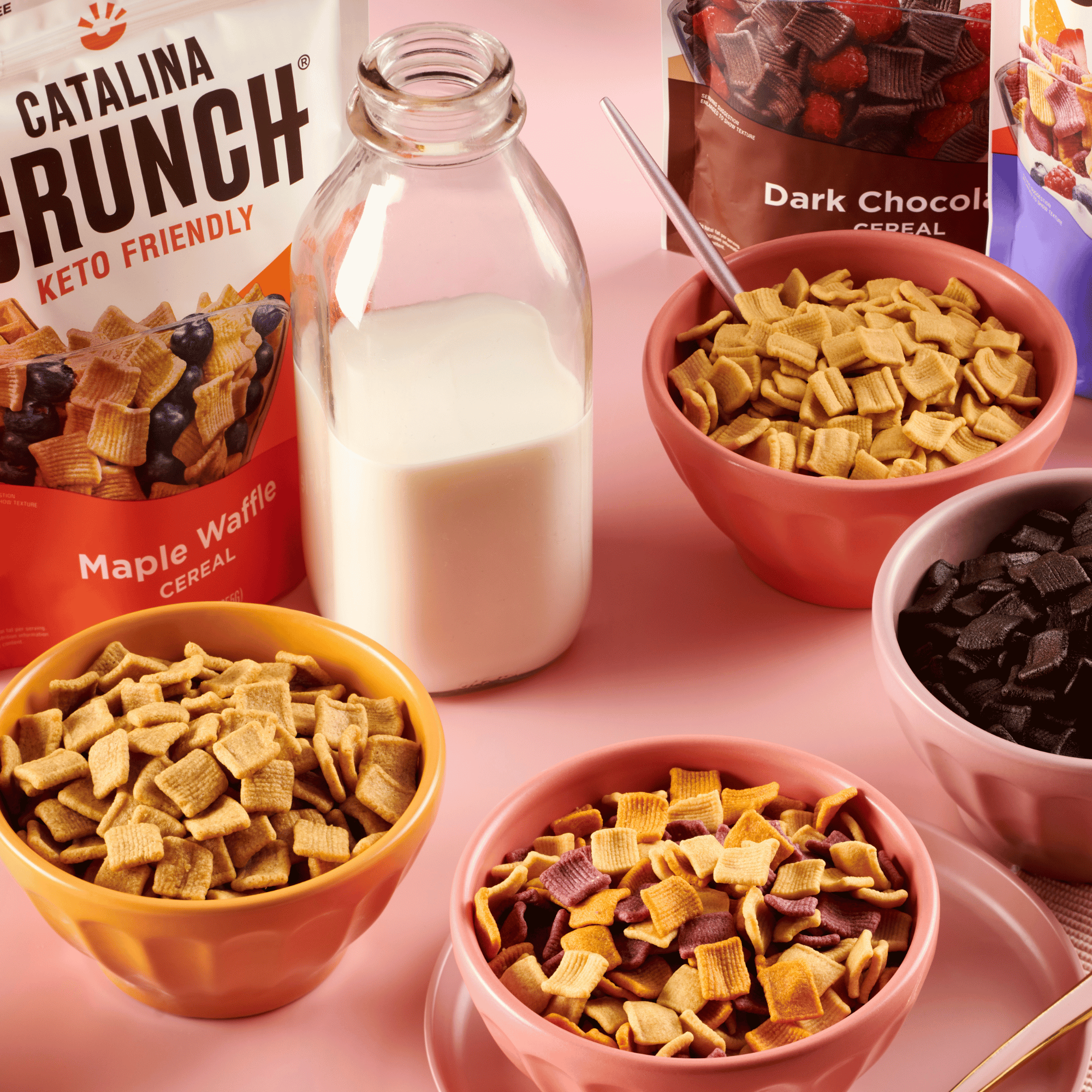 Catalina Crunch Keto Cereal Variety Pack (6 Flavors), 9oz Bags | Low Carb, Zero Sugar, Gluten Free, Fiber | Keto Snacks, Vegan Snacks, Protein Snacks | Keto Friendly Foods - image 2 of 9