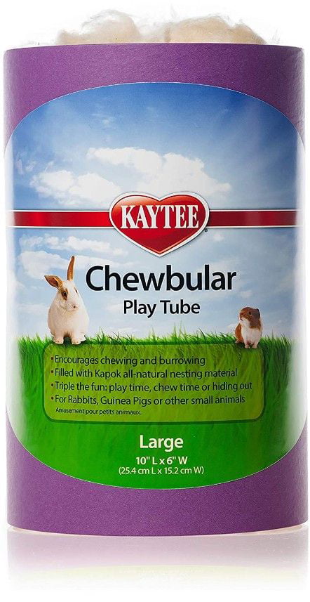 Large Size Kaytee 2 Pack of Chewbular Play Tubes 