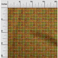 thumbnail image 1 of oneOone Viscose Chiffon Yellow Fabric Merry Christmas Sewing Fabric By The Yard Printed Diy Clothing Sewing Supplies 42 Inch Wide-OQC, 1 of 4