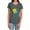 Charcoal, variant on DC Flash Tie Dye Flash Logo Women's T Shirt, Cardinal, X-Large