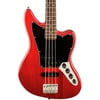 Squier Vintage Modified Jaguar Bass Special Electric Bass Guitar (Crimson, Indian Laurel Fingerboard)