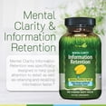 thumbnail image 5 of Irwin Naturals Mental Clarity Information Retention - 60 Liquid Soft-Gels - Helps Increase Attention to Detail & Retain and Recall Information Faster - 30 Total Servings, 5 of 8