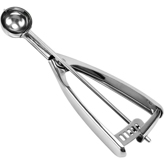 1pc Mini/ Medium/ Large Cookie Scoop, Food Grade Stainless Steel Cookie Scoop for Baking, Cookie Dough Scoop, Cupcake Scoop
