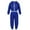 Blue, variant on DPOIS Girls Boys Shiny Sequin Hooded Jacket Pants Hip Hop Jazz Dance Costume A Red 3-4