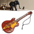 thumbnail image 1 of Miniature Electric Guitar Model, Electric Guitar Decorations 4.7x1.2in Mini Musical Instrument Miniature Dollhouse Model For Home Desk Or Office Desk Decor, 1 of 8