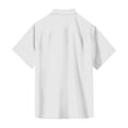 thumbnail image 4 of Yiaimeir Men's Vintage Bowling Shirts Short Sleeve Summer Hawaiian Shirt For Men,Size M-4XL, 4 of 4