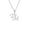 Gold, variant on 2 Letter Initial Personalized Custom Gold Necklace Woman Mom Gift Jewelry