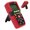 Red, variant on M Buder Digital Multimeter Voice Broadcast Flashlight Backlit Screen Automatic Portable NCV DC AC Voltmeter Ammeter, Red, 7.08 inches / 18 cm[cite: 1]