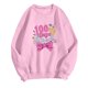thumbnail image 3 of Uootdi 100 Days of School Long Sleeve Shirts for Women Womens Teacher Graphic Tops Happy 100 Days of School Sweatshirt Gift, 3 of 6