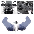 thumbnail image 3 of 1 Juego de protectores de mano para motocicleta, Protector de viento, Deflector de mano, protector de manos compatible con Azul transparente kusrkot Protector de guardamanos, 3 of 8