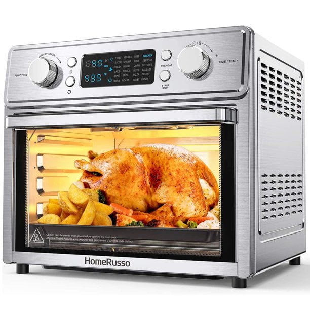 MAXX® Air Fryer Oven, 26 Quart 9-In-1 Countertop Toaster Oven and Air Fryer  Comb
