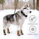 thumbnail image 4 of Paquete de 4 Botas Protectoras Impermeables para Perros, Zapatos Antideslizantes para Perros con Hebilla Adhesiva, Correas Reflectantes, Zapatos para Perros cálidos y Resistentes al Desgaste para Perros medianos y Grandes, Caminar al Aire Libre en Invierno, Naranja, XL Rojo Verde, 4 of 4